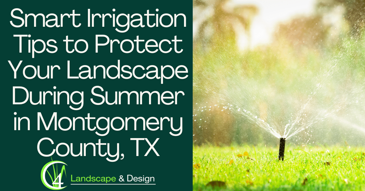 Smart Irrigation Tips to Protect Your Landscape During Summer in Montgomery County, TX